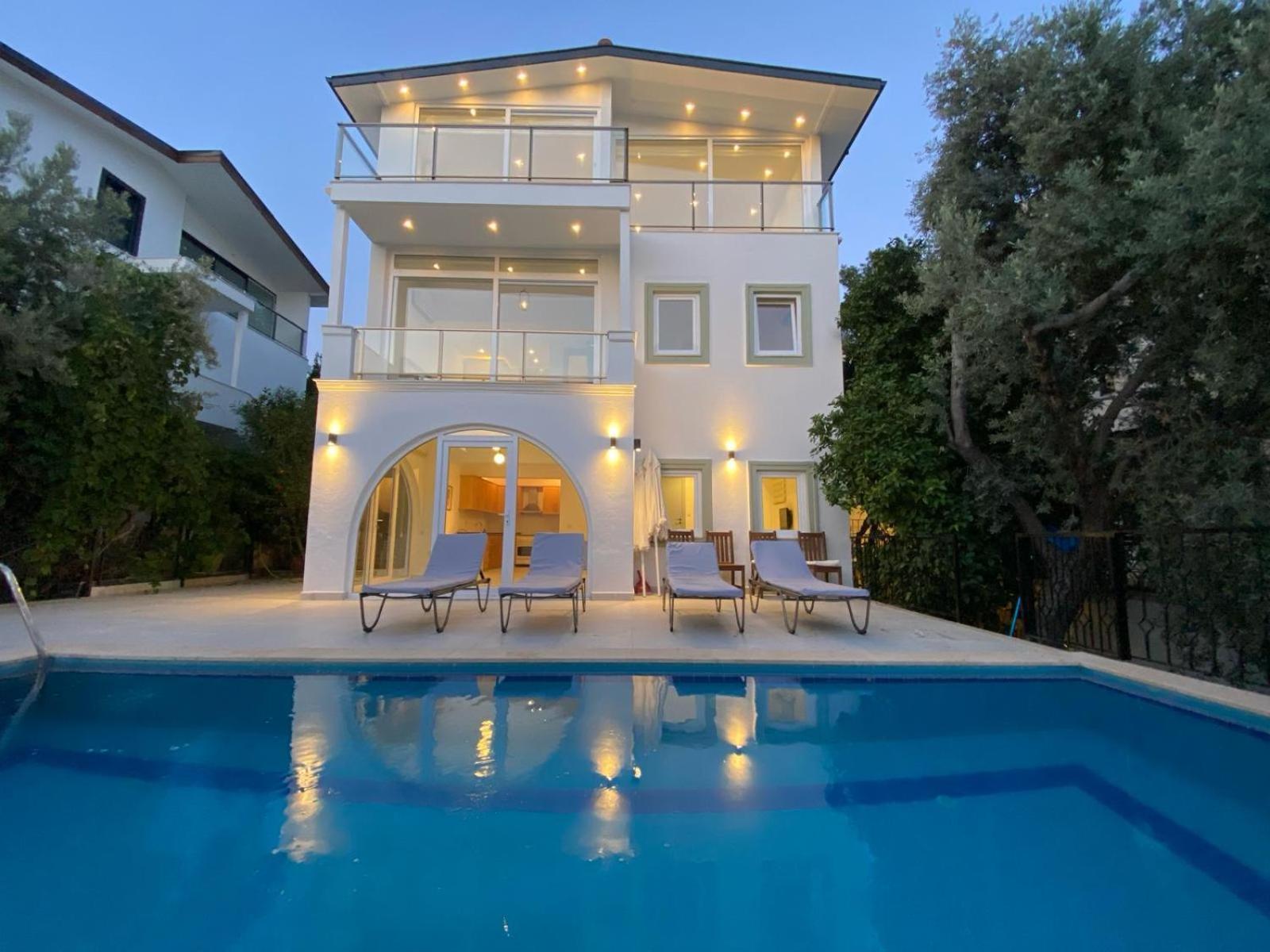 Villa Zeytin Kaş Esterno foto